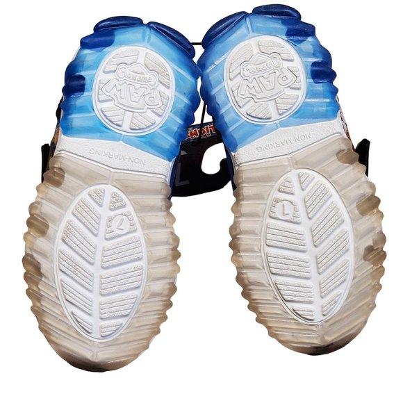 Paw Patrol Light Up Sneakers, Size 7, Blue, New - Picture 5 of 9